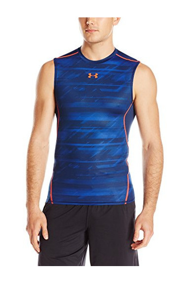 under armourmens heatgear armour printed sleeveless