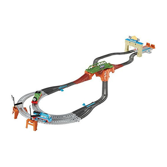 thomas the train track master thomas percys railway race 套装"