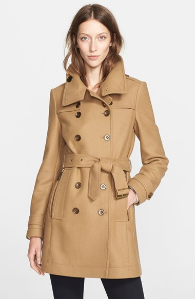 burberry brit 女士風衣 #camel