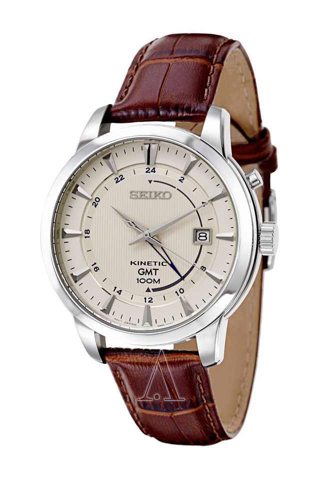 精工(seiko) 男士时区手表